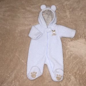 Newborn fleece coverup